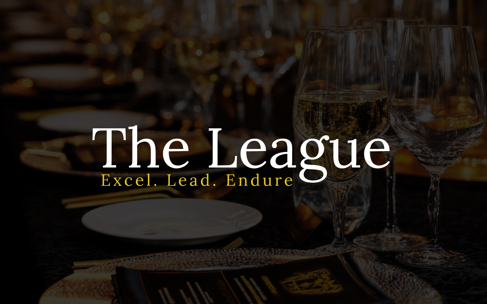 The League: A members club brand built around character, not status.